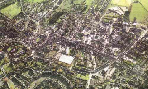 Aerial photo of Wotton